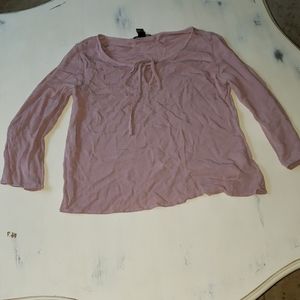Forever 21 long sleeved pink top